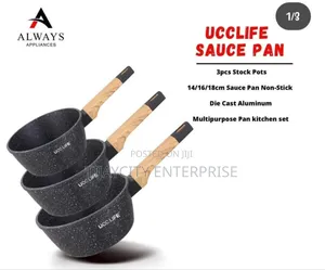 3pcs Set Saucepan