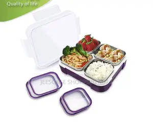 4 Compartment Bento Lunch Box