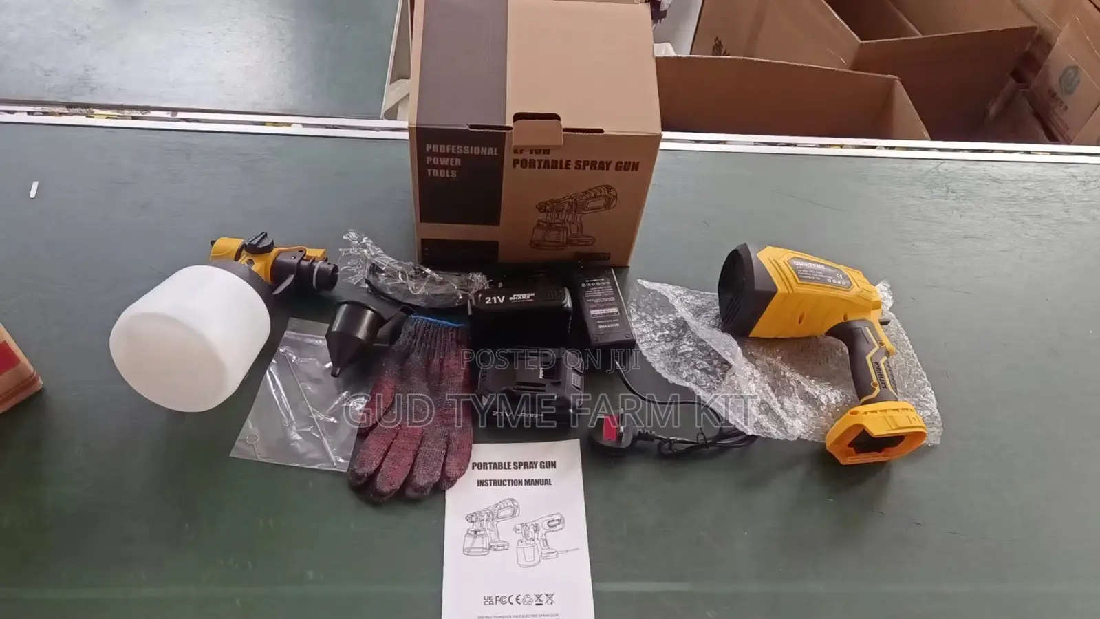 Portable Wireless Sprayer. (Two Batteries)