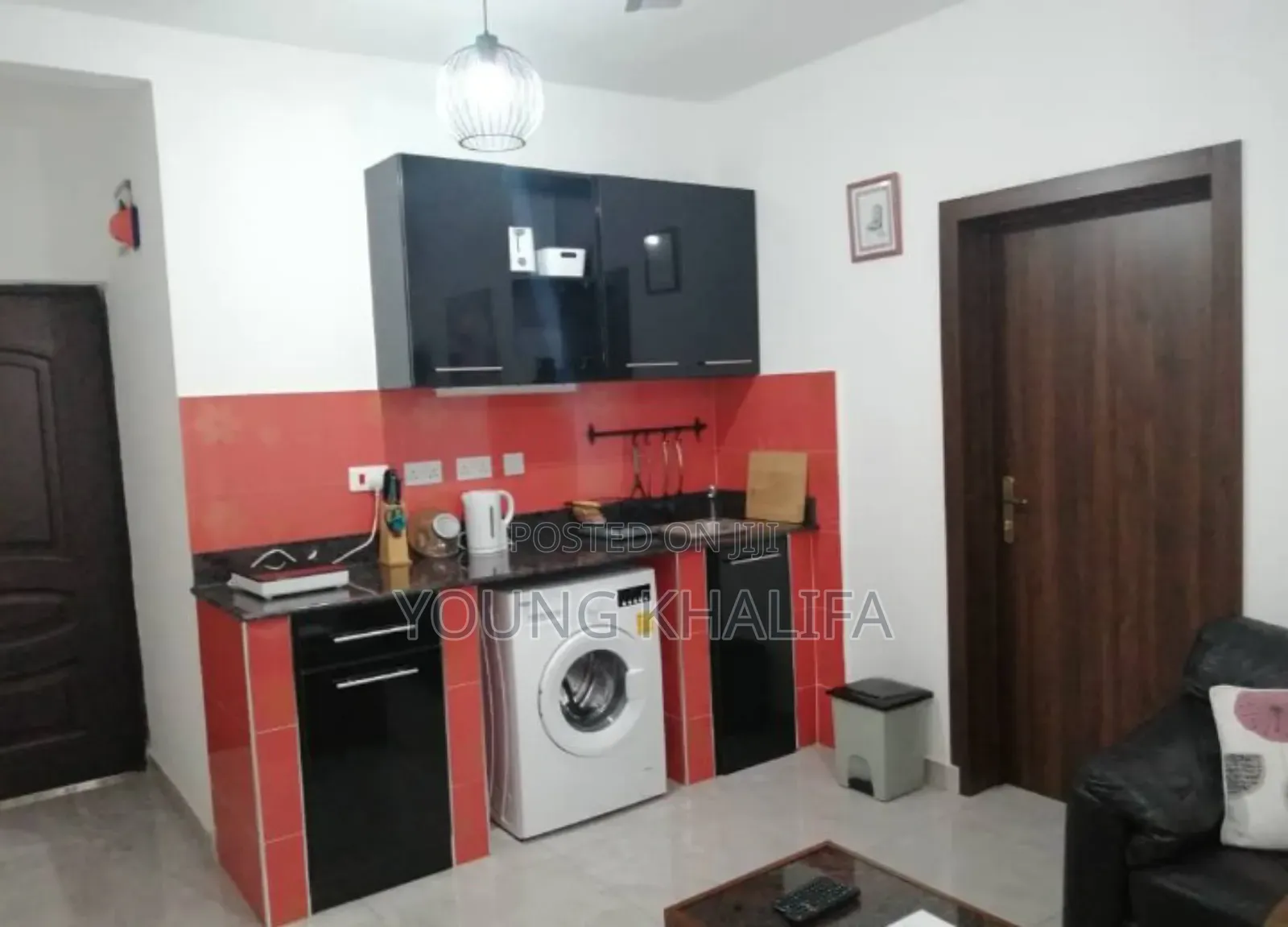 Furnished 1bdrm Apartment in Community 18, Spintex for rent