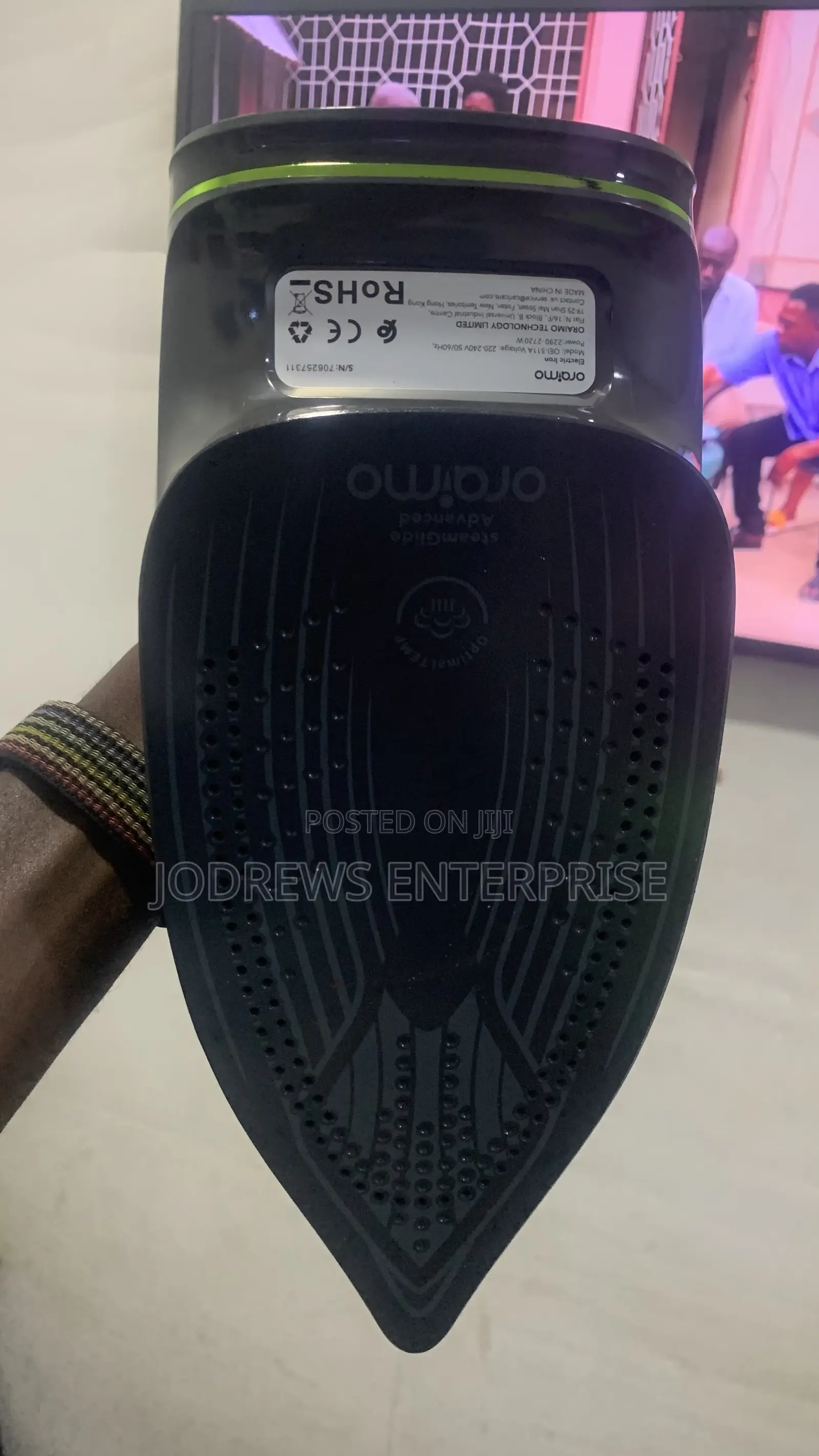 Oraimo Steamcore 2500w Led Display Electric Iron