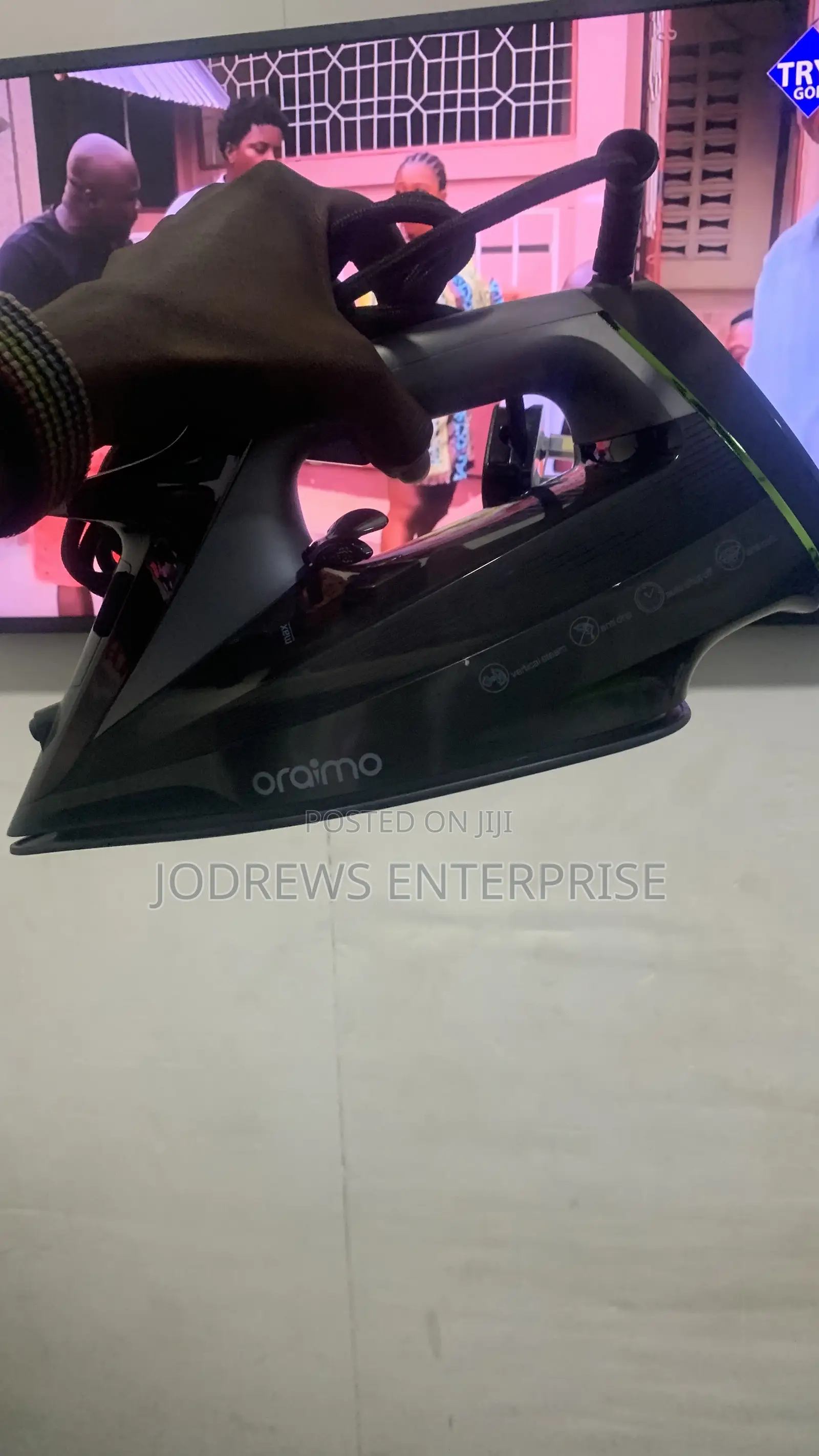 Oraimo Steamcore 2500w Led Display Electric Iron