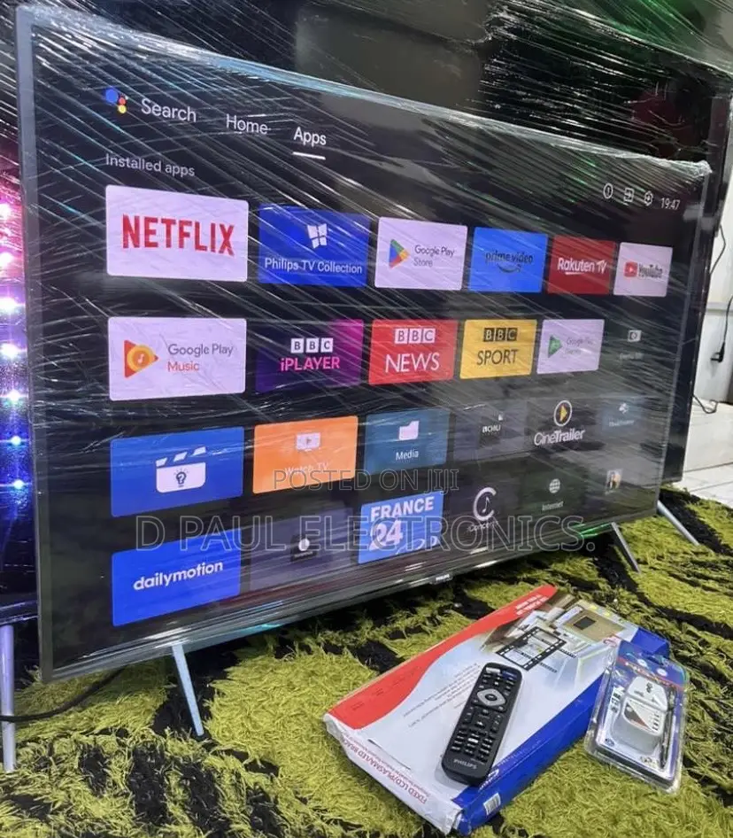 50 Inches Digital Satellite Ultra Hd Led Smart Android Philips Tv