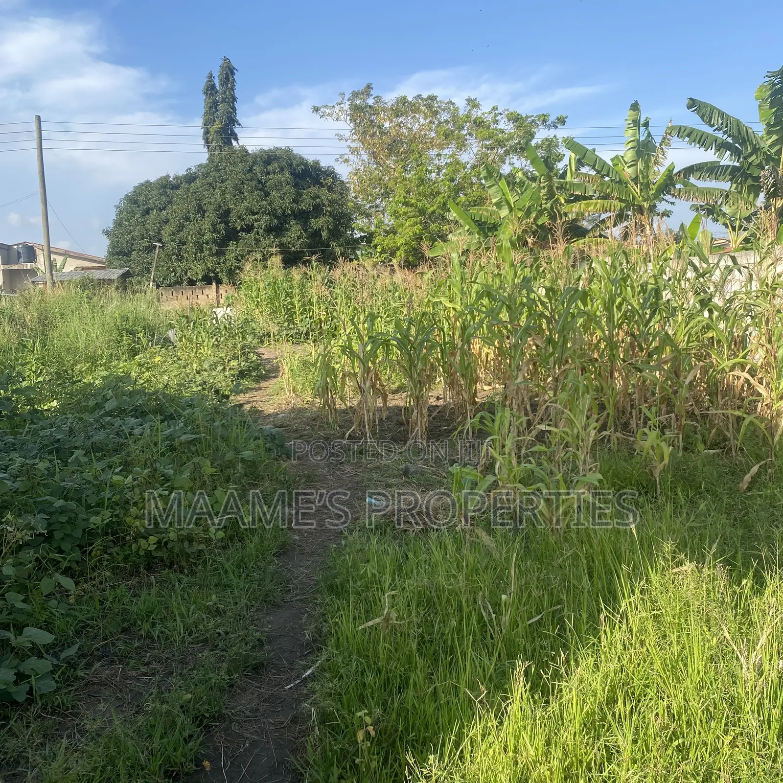 35x100 Titled Land at Pantang Nyamekrom