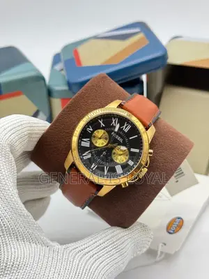 Fossil Men’S Watch With Original Leather