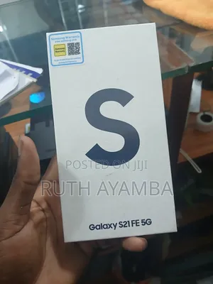 New Samsung Galaxy S21 FE 5G 128 GB Black