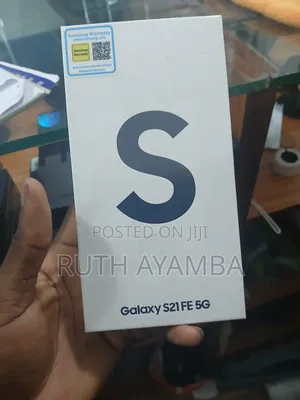 New Samsung Galaxy S21 FE 5G 128 GB Black