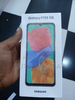 New Samsung Galaxy M33 5G 128 GB Black