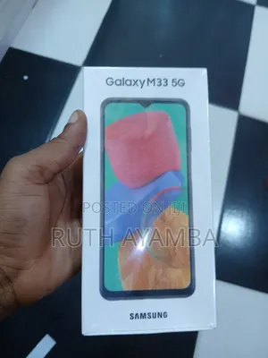 New Samsung Galaxy M33 5G 128 GB Black