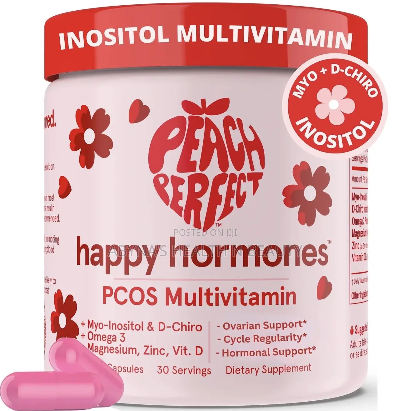Happy Hormones Insositol Pcos Multivitamins