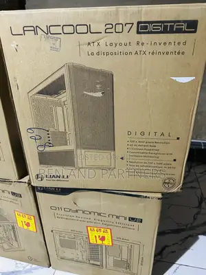 Lianli Lancool 207 Digital Premium Pc Case + 4 Fans