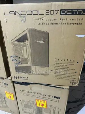 Lianli Lancool 207 Digital Premium Pc Case + 4 Fans