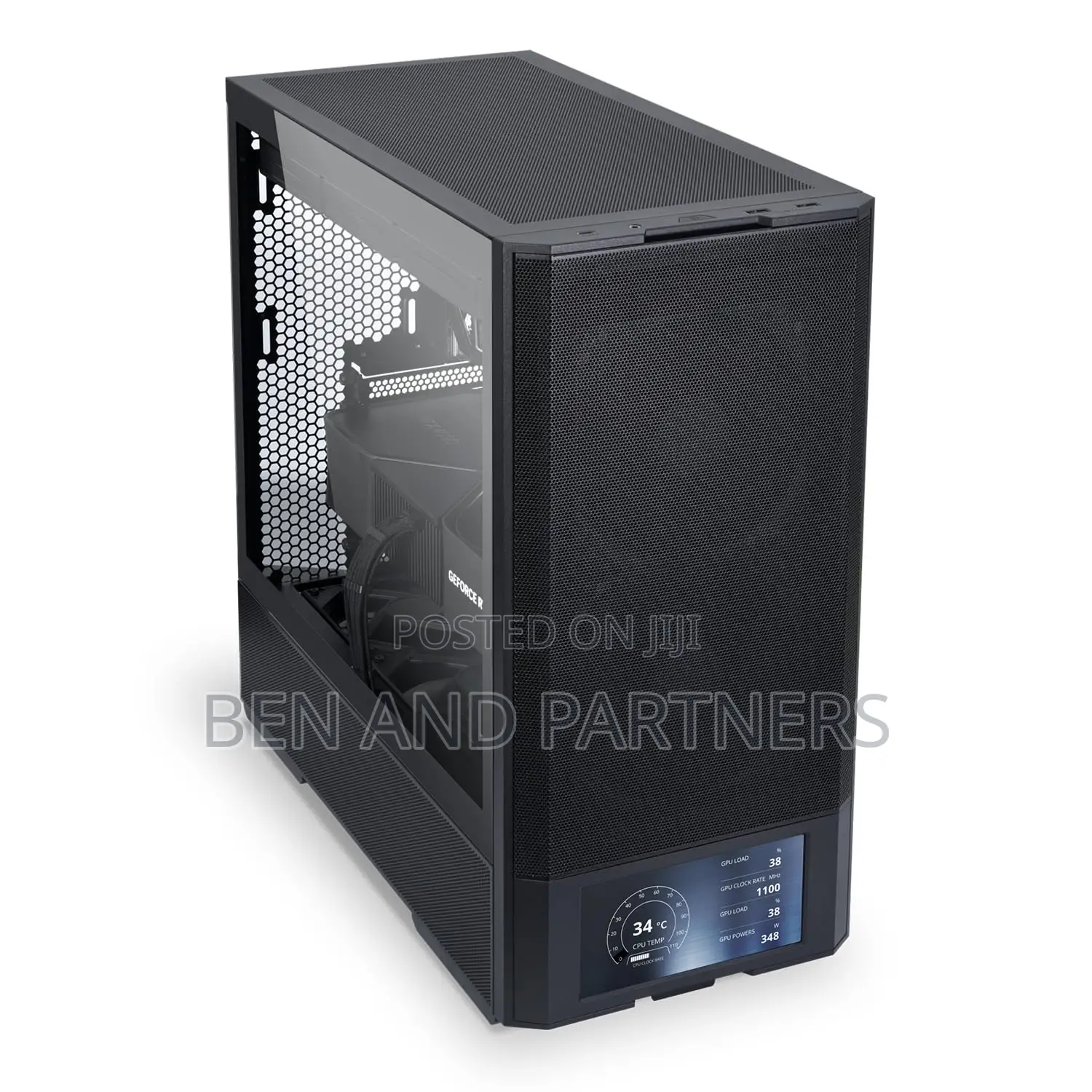 Lianli Lancool 207 Digital Premium Pc Case + 4 Fans