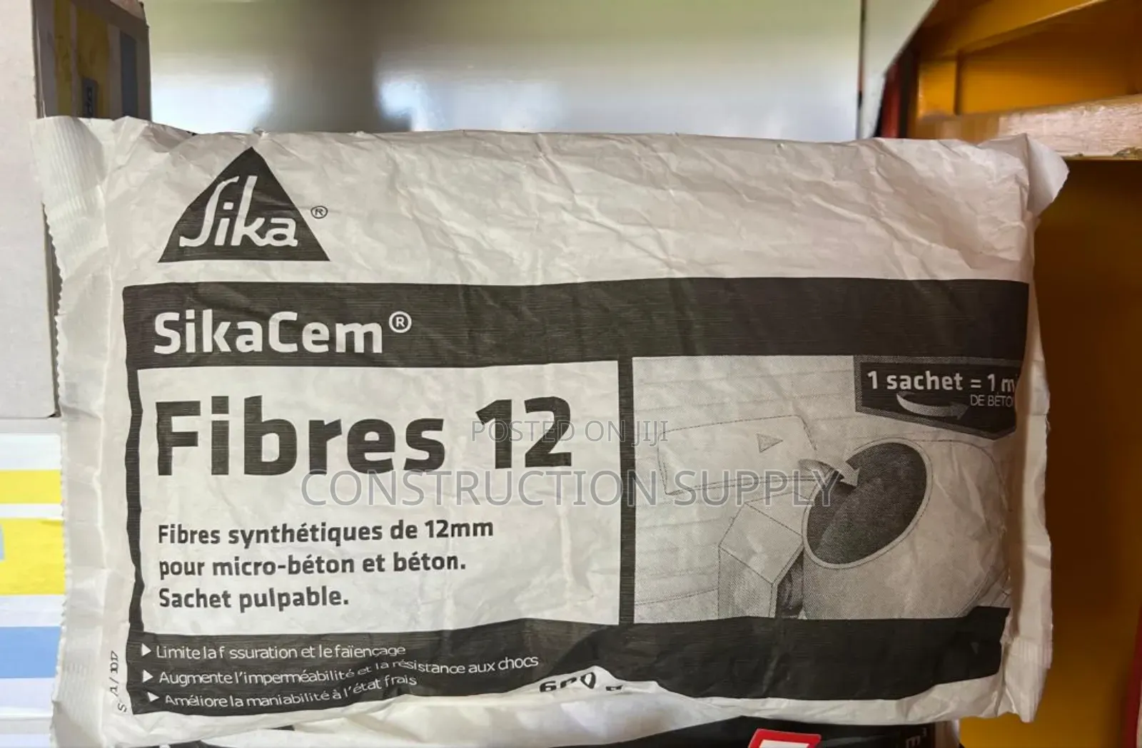 Concrete Sikacem Fibre 12 - 600g