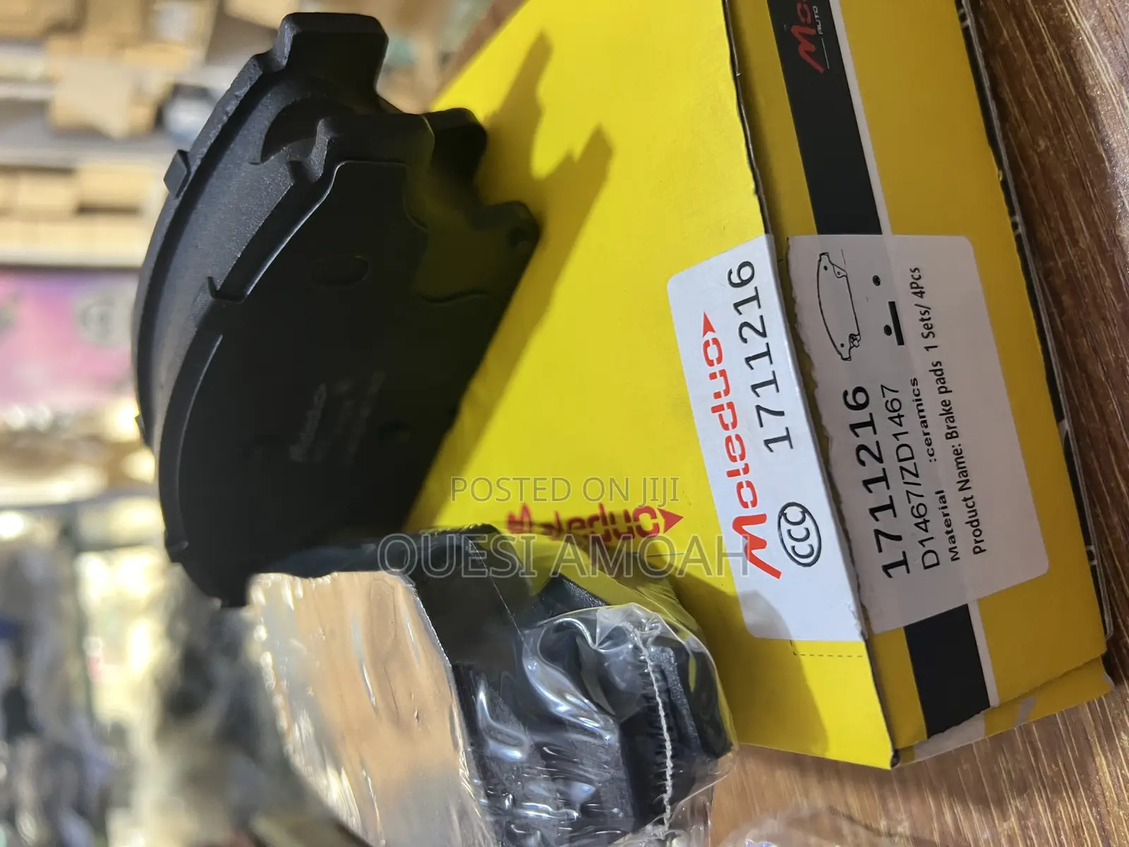 Chevrolet Trax Front Brake Pad 2013-2017.