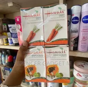 Hawaii Carrot Papaya Soap (4pcs in Pack)