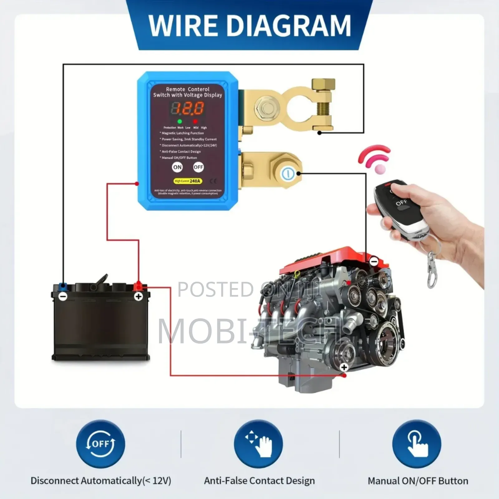 Remote Control Vehicle Circuit Breaker