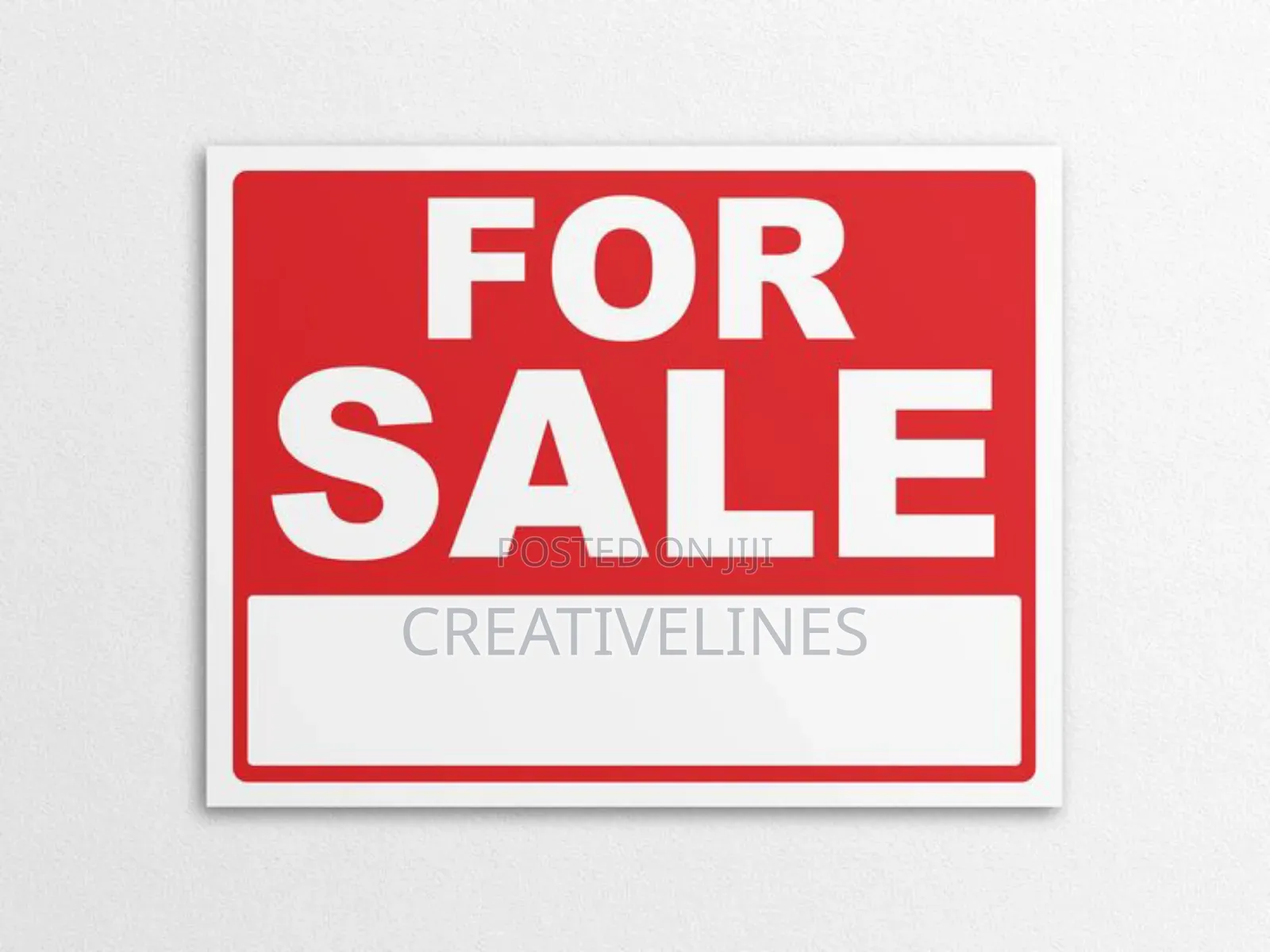 For Sales Signs