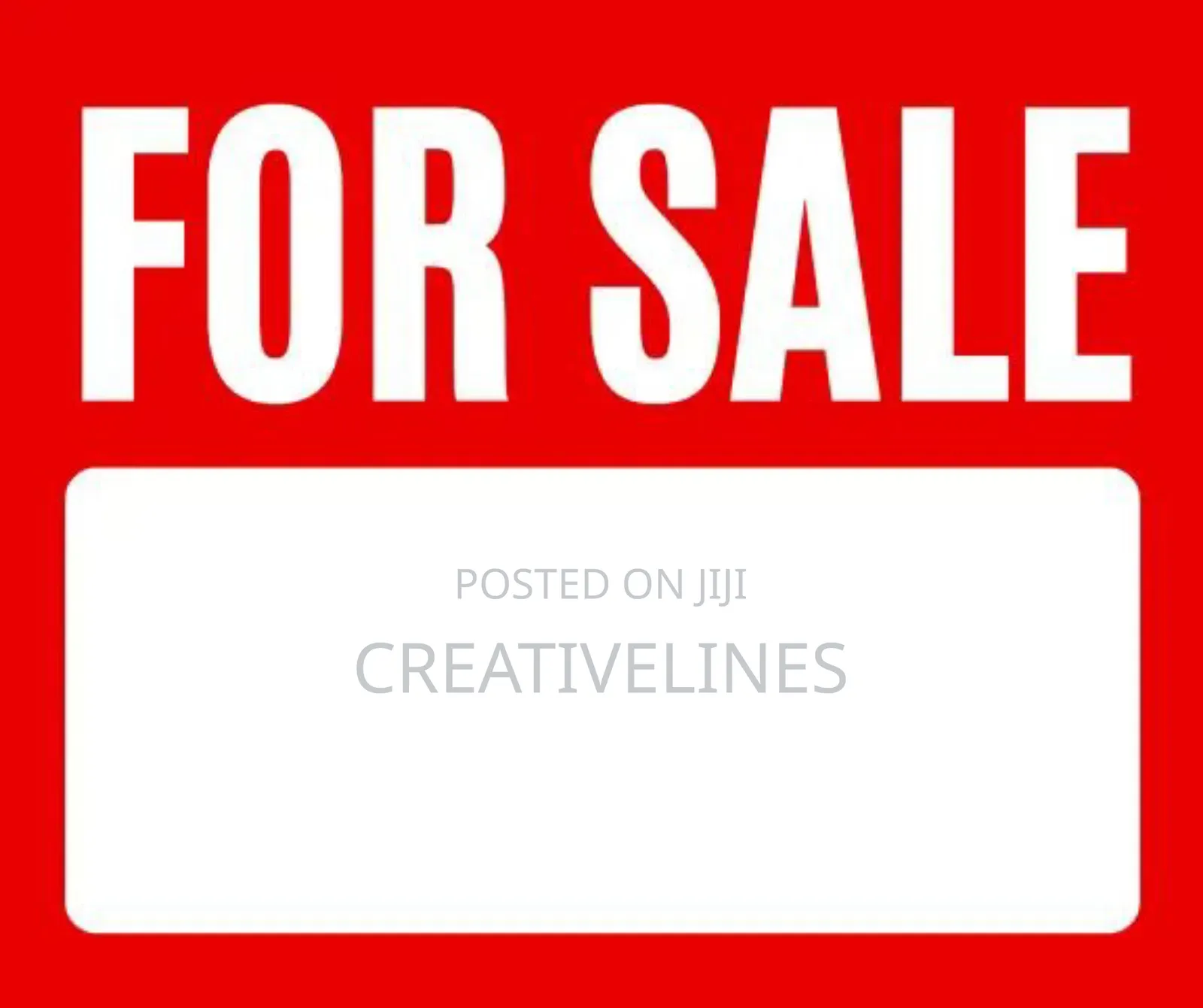 For Sales Signs
