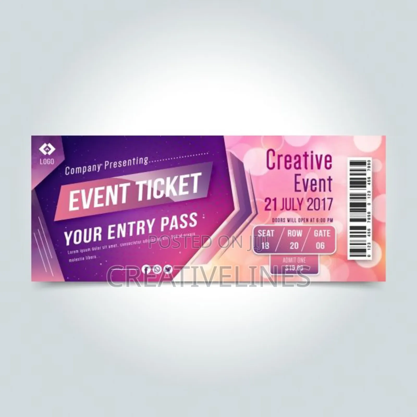 Customised Ticketing