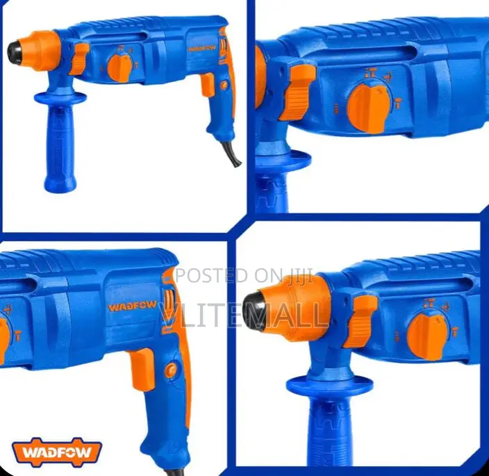 Wadfow Rotary Hammer With Keyless Chuck 800w - Wrh1d26-2