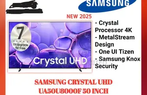 Samsung 50" Ua50u8000f Crystal Uhd 4k Smart Tv