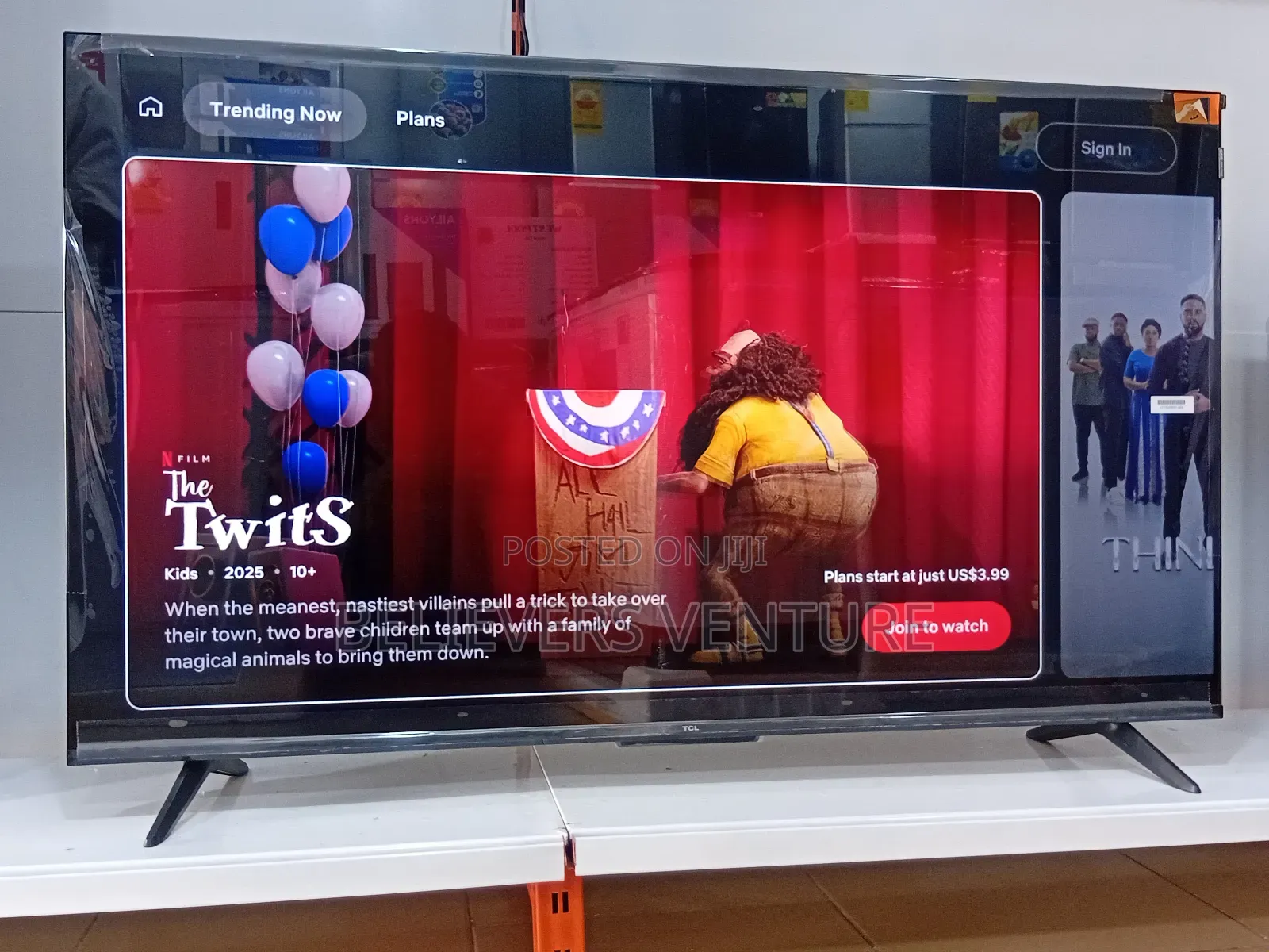 TCL Smart Tv 32inches 4khdrtv