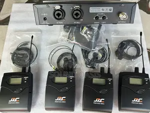 Jac Professional 4 In 1 Wireless In-ear Monitor System