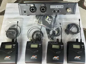Jac Professional 4 In 1 Wireless In-ear Monitor System