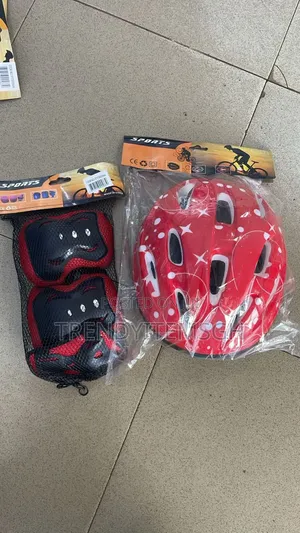 Kids Safety Helmet + Knee Elbow Hand Pad