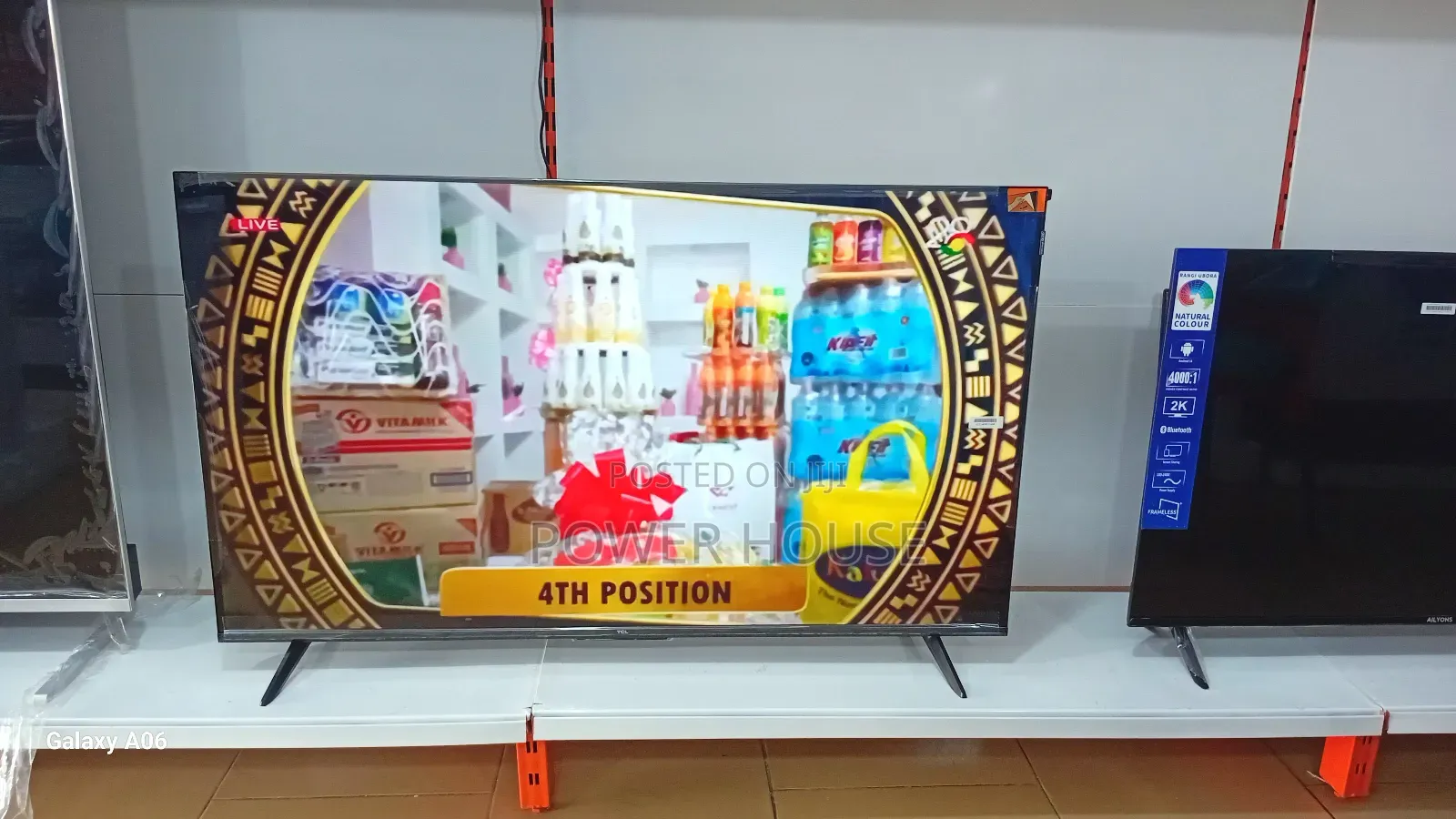 Inside Out TCL 43inches Qled Smart Tv Cool TCL 43inches Smart Tv