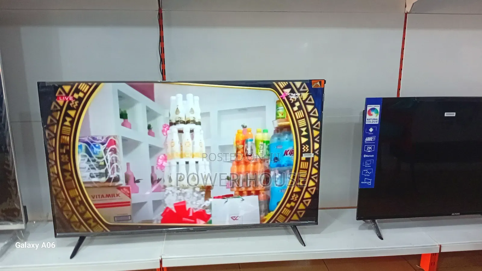 Inside Out TCL 43inches Qled Smart Tv Cool TCL 43inches Smart Tv