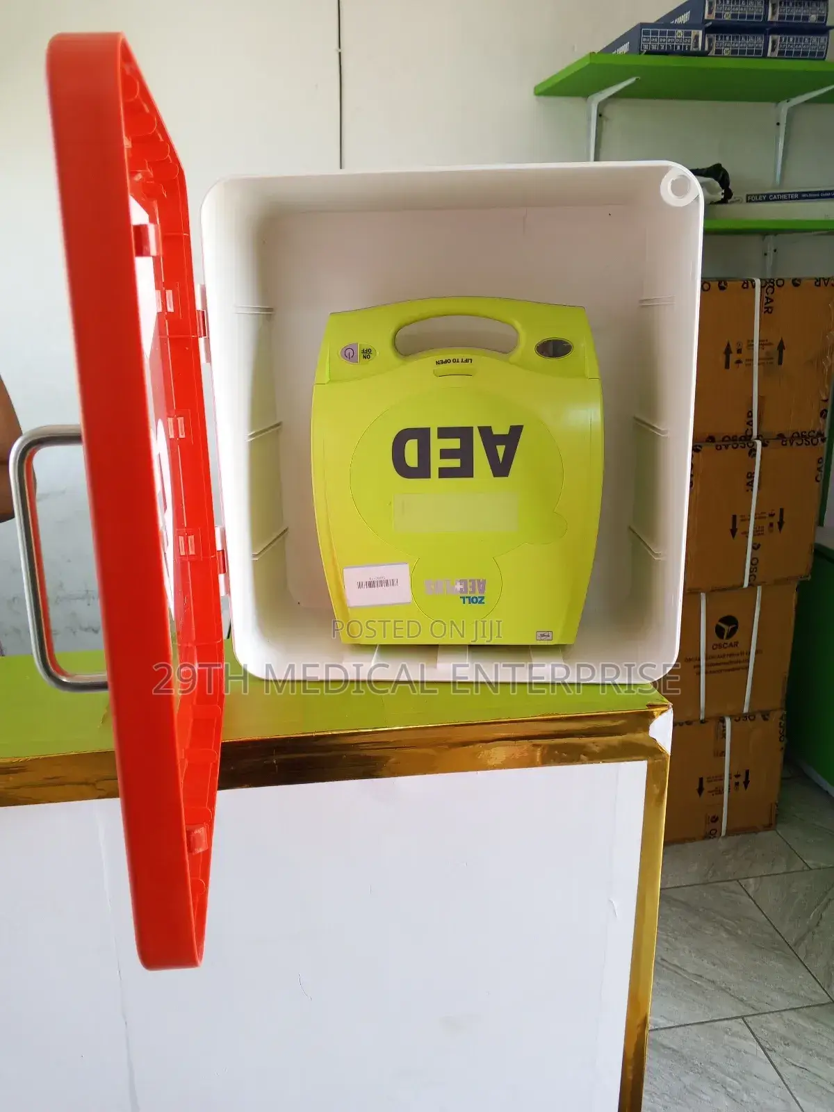 Aed Defibrillator Cabinet (Plastic)