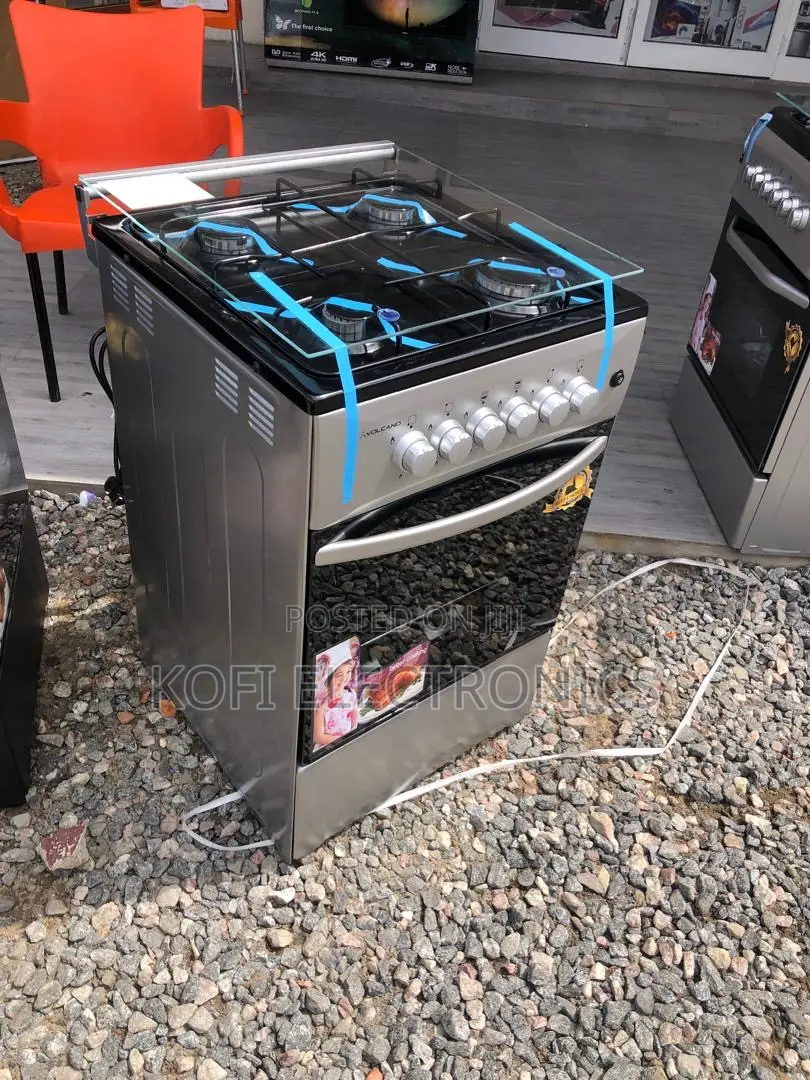 Volcano Stainless Gas Cooker Durability Meets Style