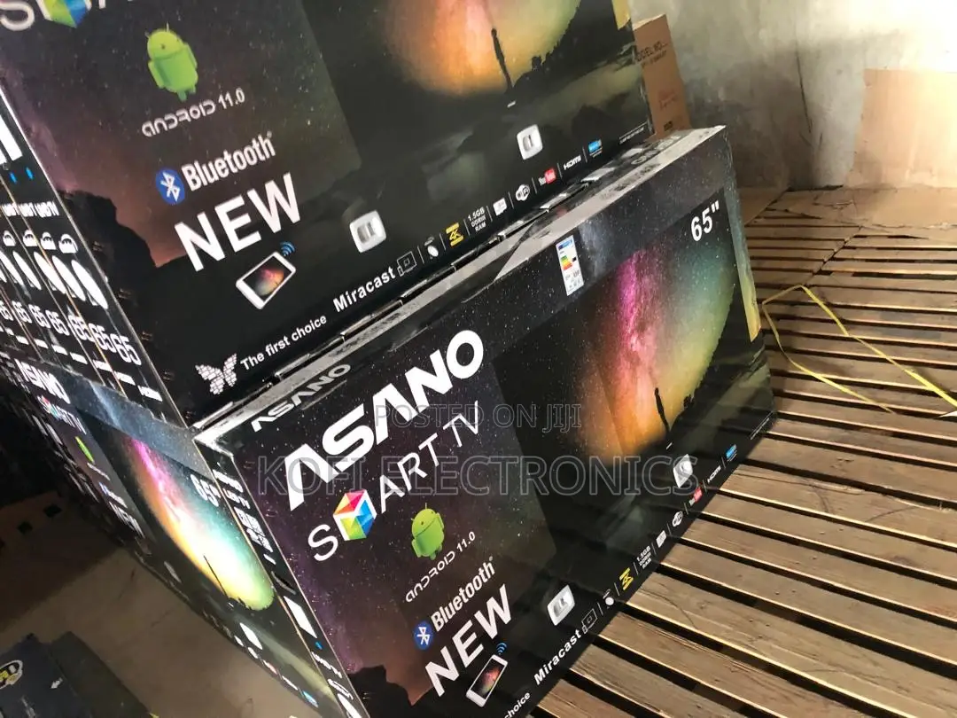 Asano 65-Inch Android Smart Tv Netflix, Youtube Screen Mirroring