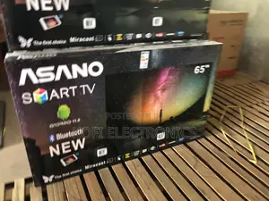 Asano 65” Led Smart Tv Sleek Design With Powerful Performance