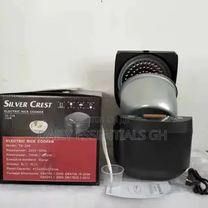 Silver Crest 5l Rice Cooker – Cook, Steam Keep War
