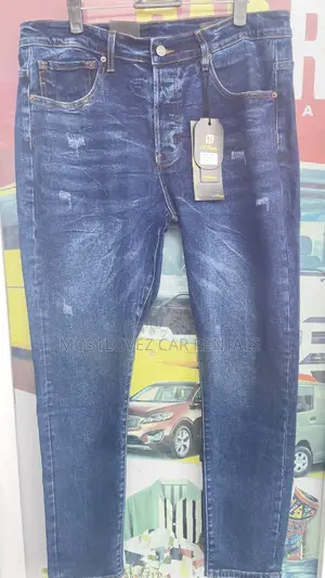 Plain Blue Jeans For Sale In Labadi