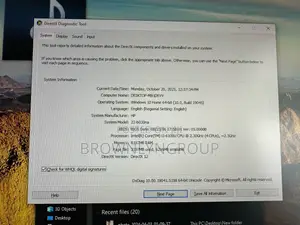 Desktop Computer HP 8GB Intel Core i3 HDD 1T