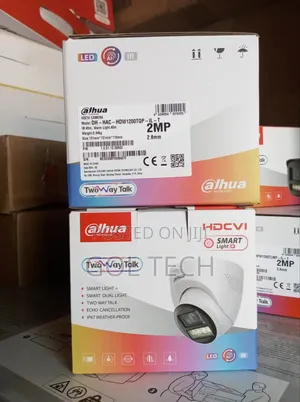 Dahua 2 Way Audio Camera With Smart Light Dh-Hac-Hdw1200tqp-Il-T Dome