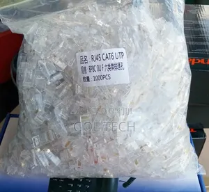 Rj45 Connector 1000pcs a Pack Passthrough