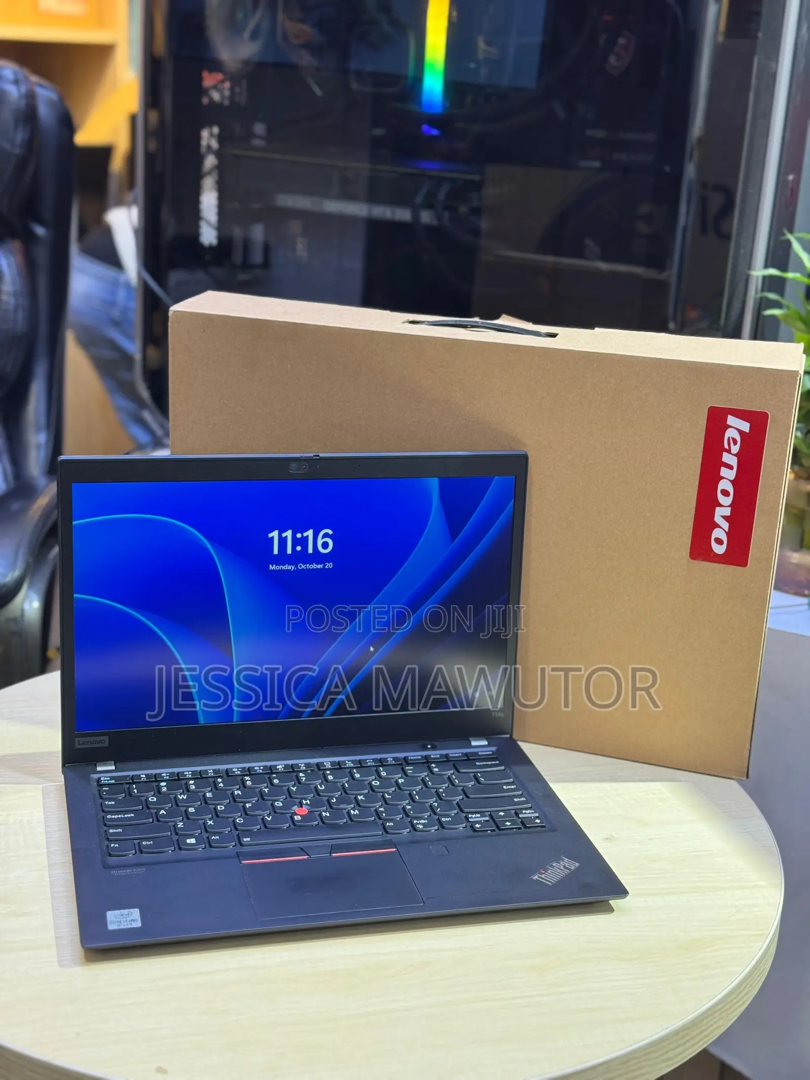 Laptop Lenovo ThinkPad T14 16GB Intel Core I7 SSD 256GB