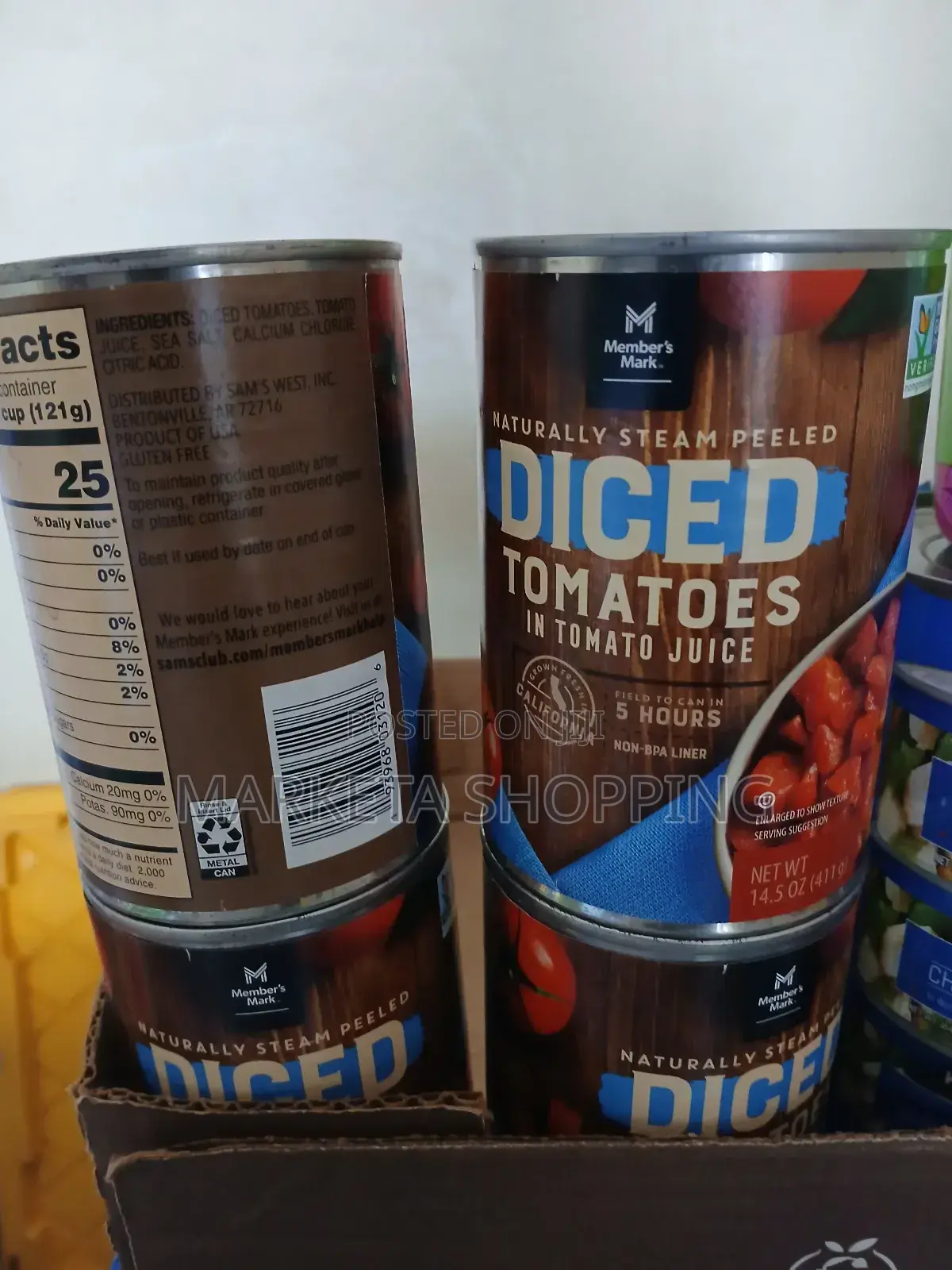 Members Mark Diced Tomato 4.93kg