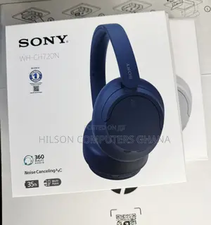 Sony Wh-Ch720n Wireless Over-Ear Headphones - Black