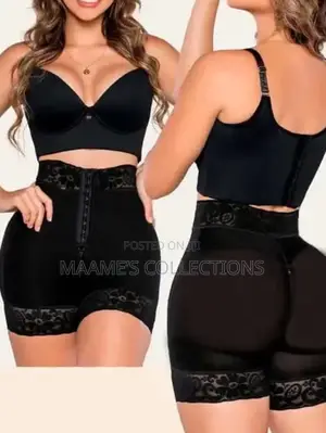 Fiorella Shapewear Powernet Butt Lifter High Waist Shorts for Women