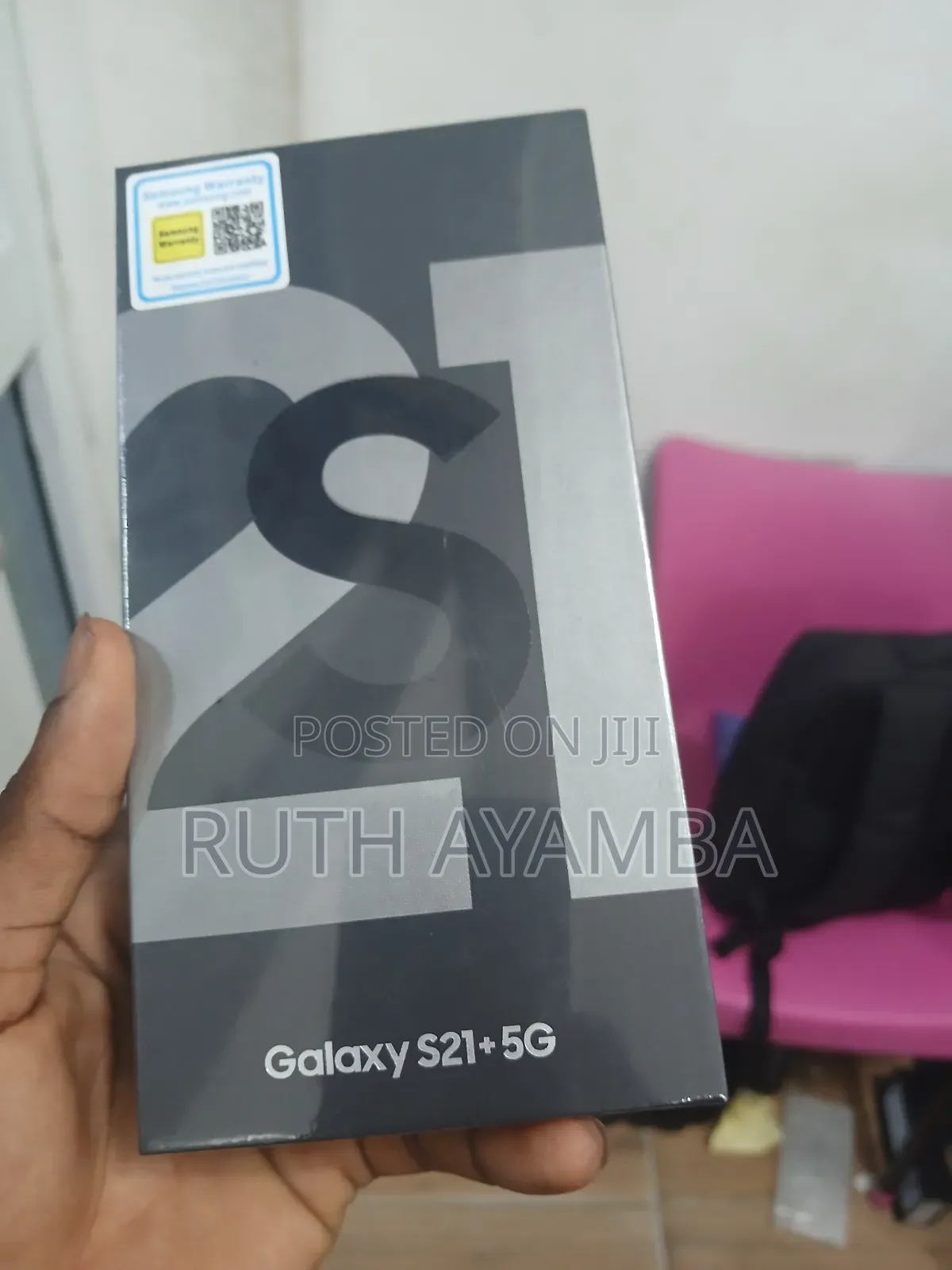 New Samsung Galaxy S21+ 5G 128 GB Black