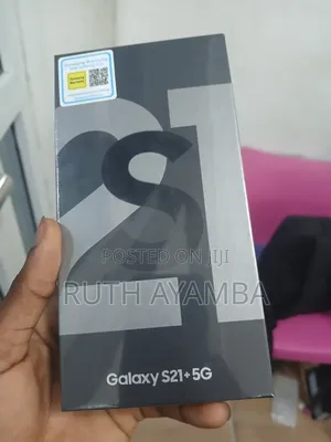 New Samsung Galaxy S21+ 5G 128 GB Black