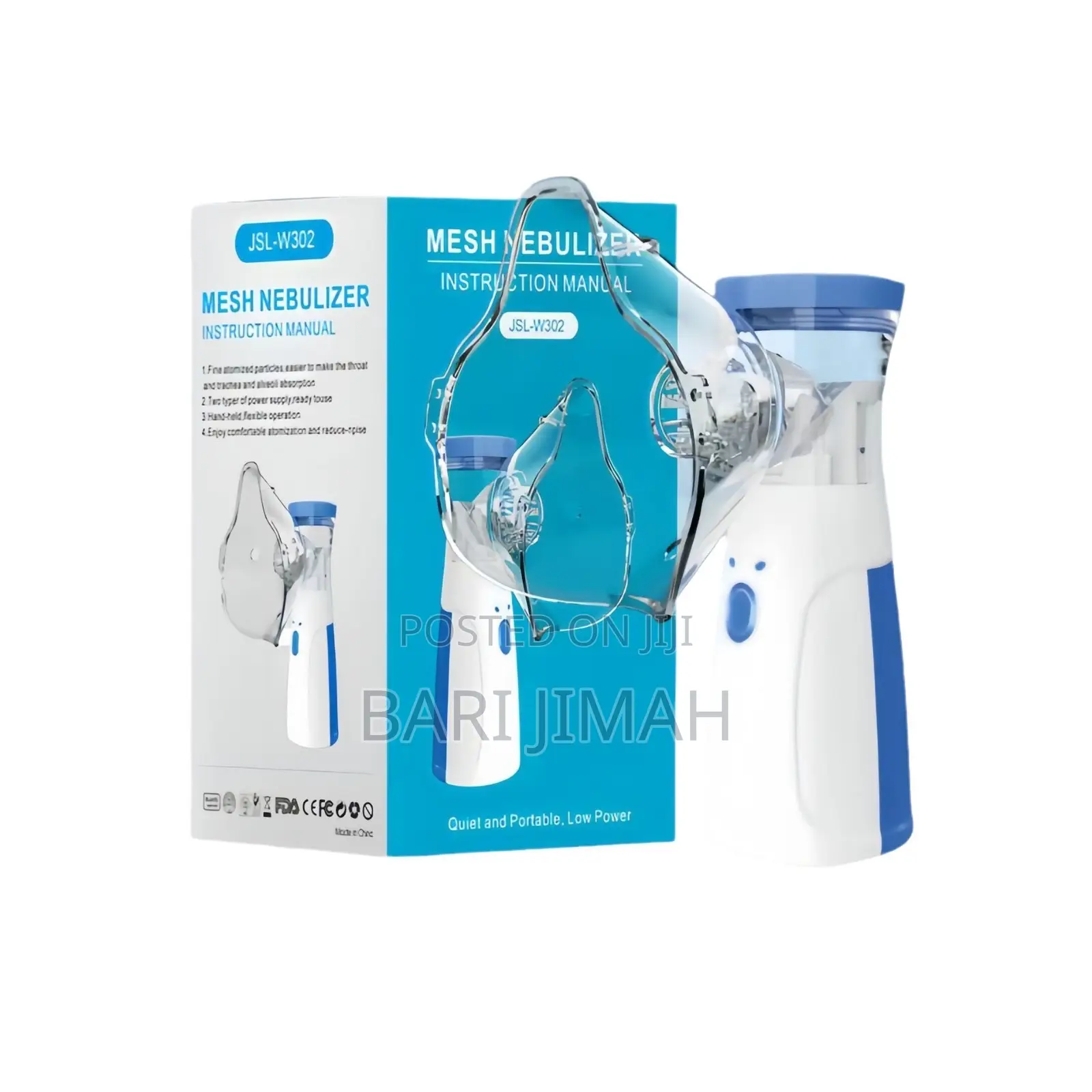 Portable Nebulizer Inhaler for Adults and Kids | Asthma Cough Relief