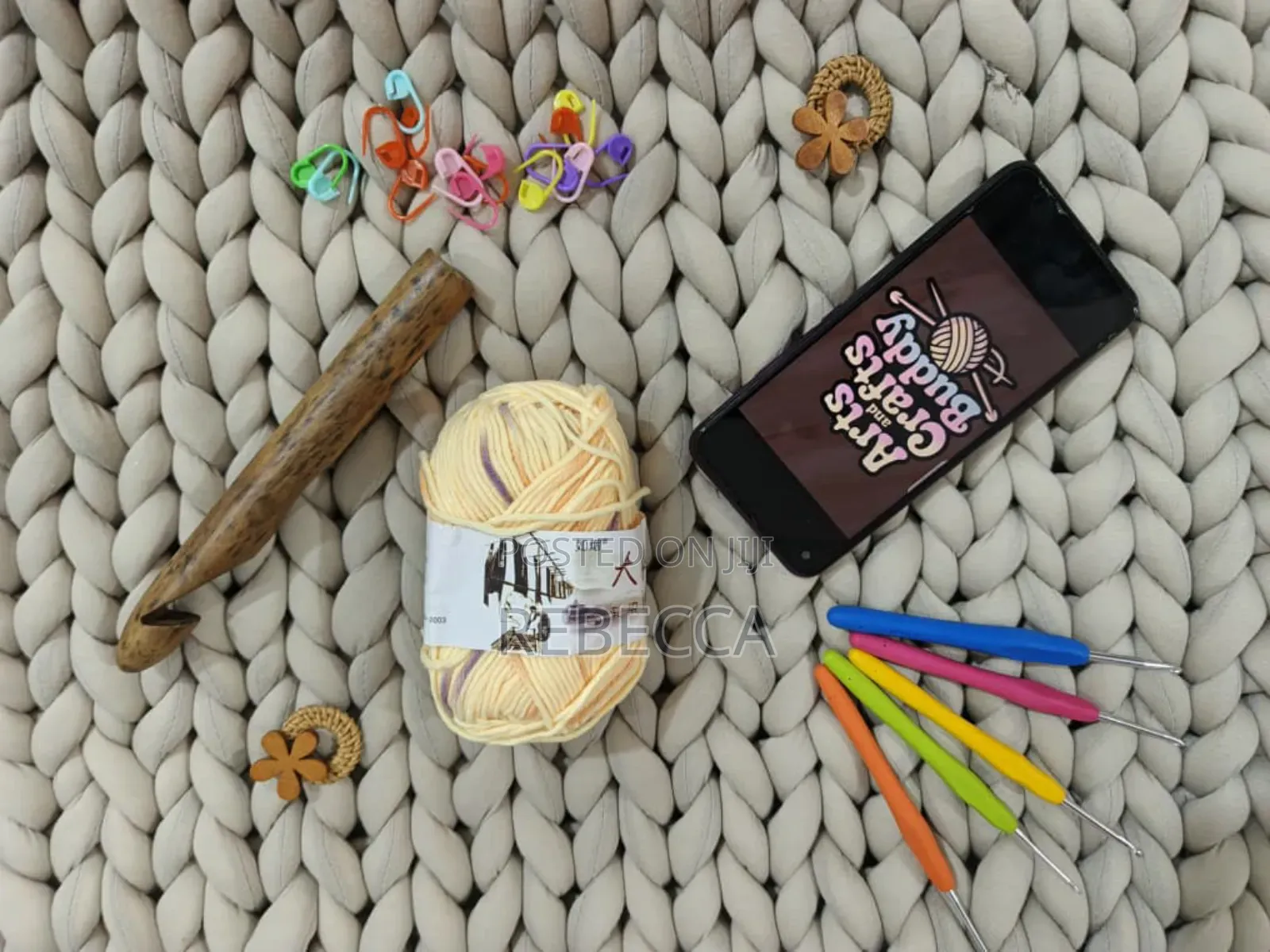 50g Multicolored Milk Cotton Yarns