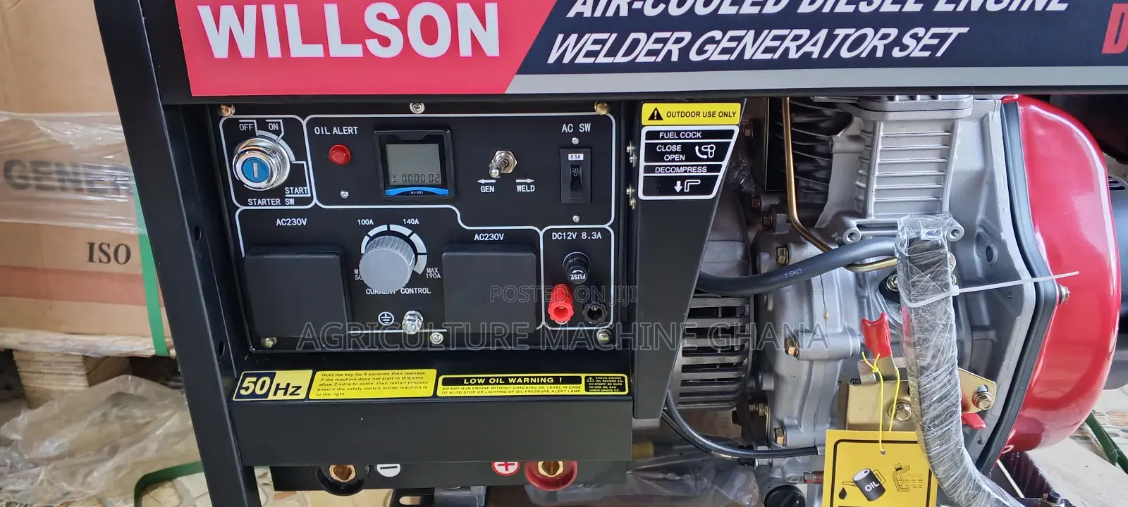 Air Cooled Diesel Engine Welder Generator Set